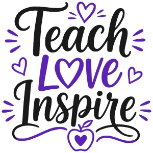 Teach love inspire, Teacher quotes & sayings, Teacher SVG Bundle, Teacher, School , Teach , Back to School, Teacher Gift, Teacher Shirt, Funny Teacher, kindergarten , preschool svg,Teacher Appreciation, Teacher Heart,Cricut file, Printable file, Vector file, Silhouette, Clipart, Svg Cut Files, cricut, download, free, template
