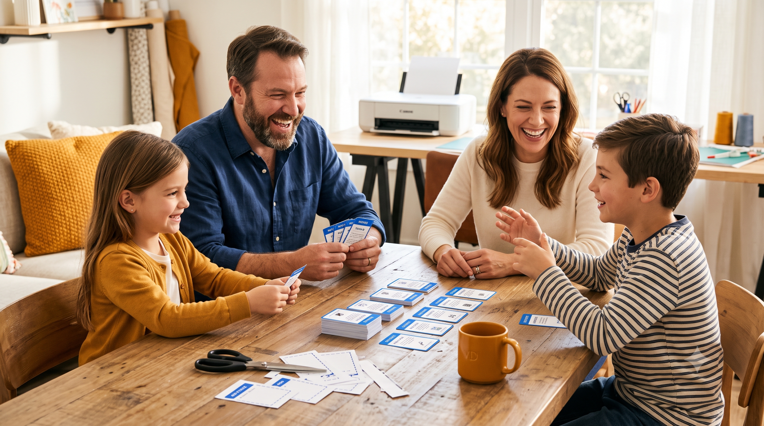 Trivia & Charades Cards Generator