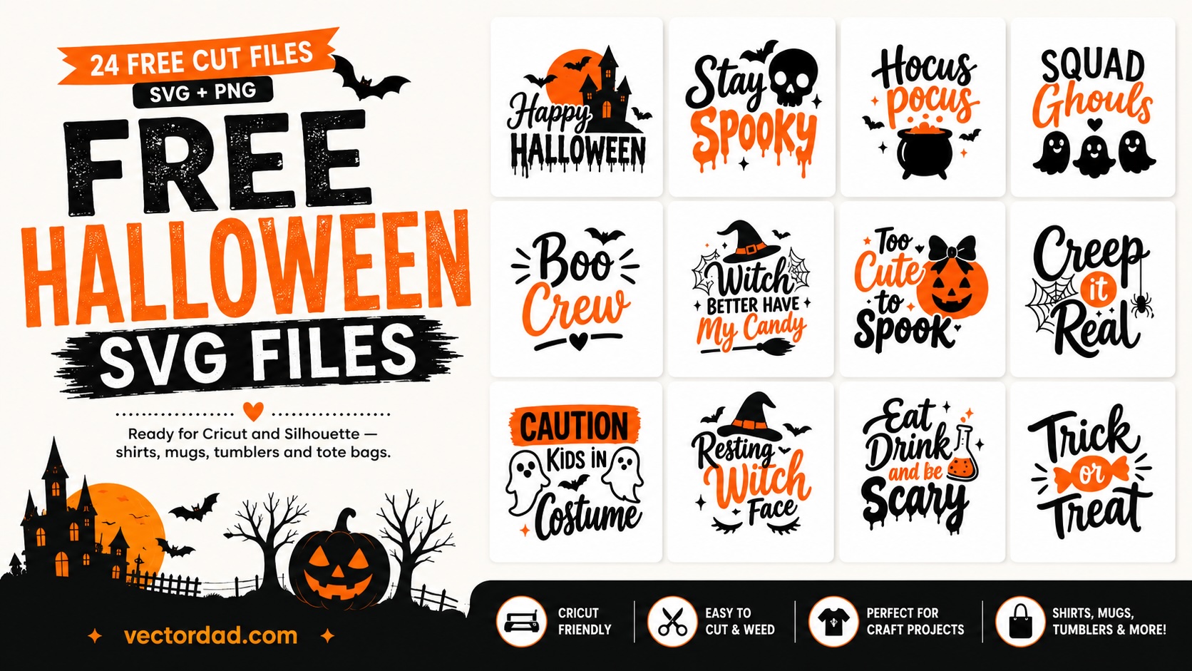 Free Halloween SVG files