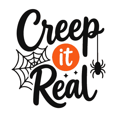 Creep It Real free Halloween SVG cut file for Cricut and Silhouette