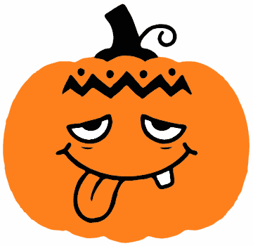 Sleepy Pumpkin pumpkin SVG cut file and printable Halloween template