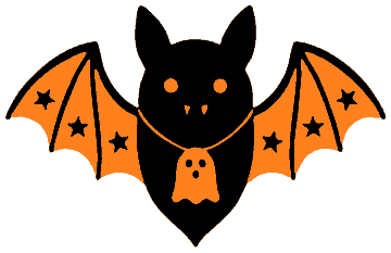 Star Wing Bat template, free printable bat shape to cut out