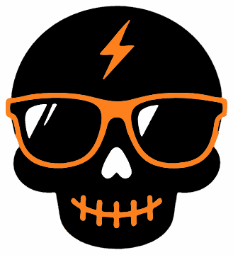 Cool Skull skull SVG cut file and printable Halloween template