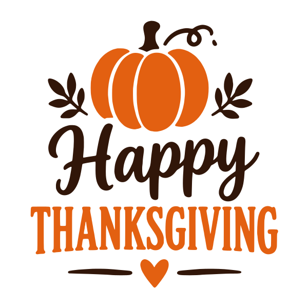Happy Thanksgiving Thanksgiving saying SVG, layered Cricut cut file, free Thanksgiving quote design