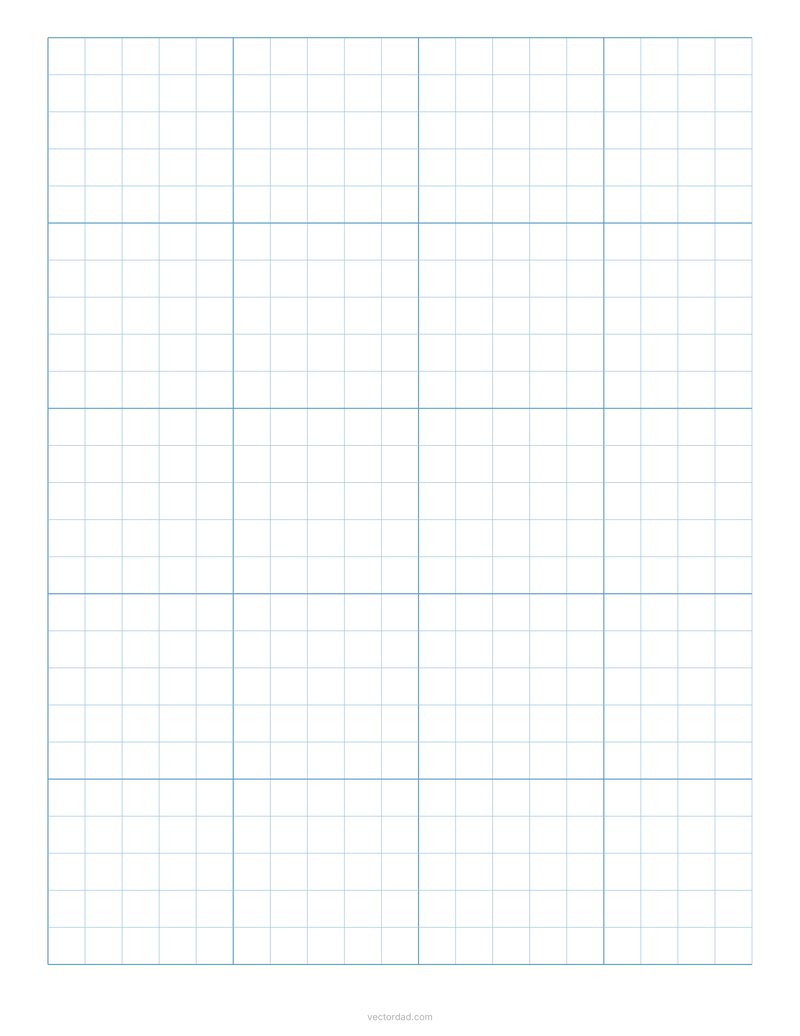 One centimetre graph paper printable