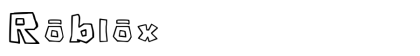 Roblox Font sample