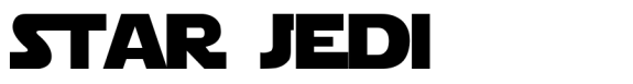 Star Jedi Font