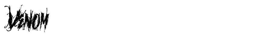 Venom Font sample