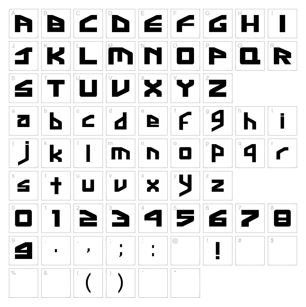 Ginga Inter Font - Vectordad